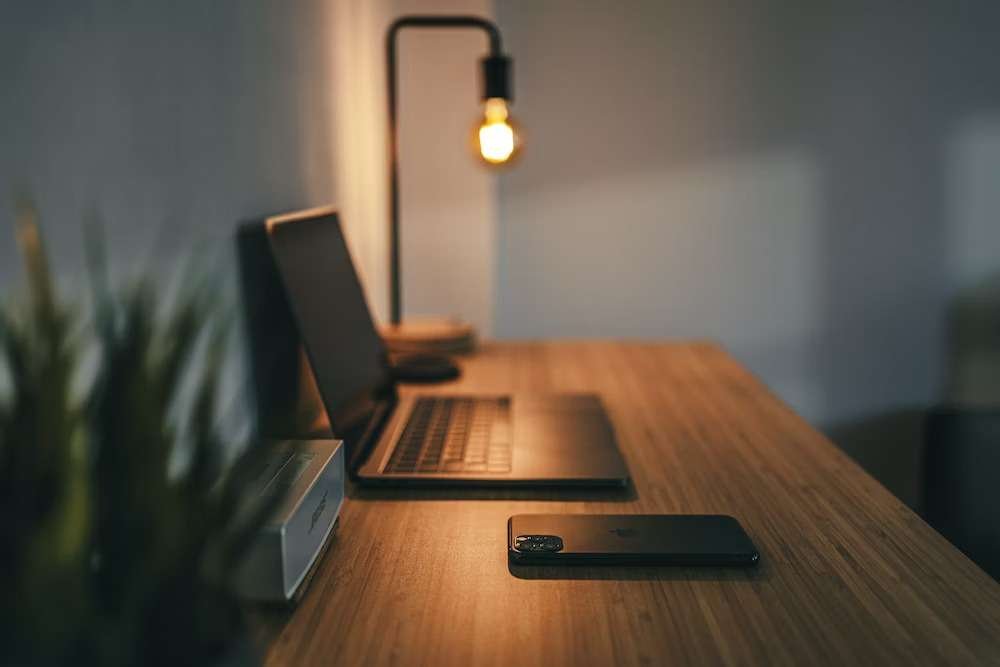 office desk and Feng Shui office