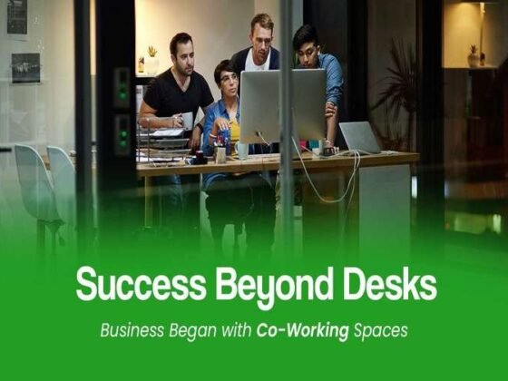 Success Beyond Desks.Businesees Began With Coworking Space