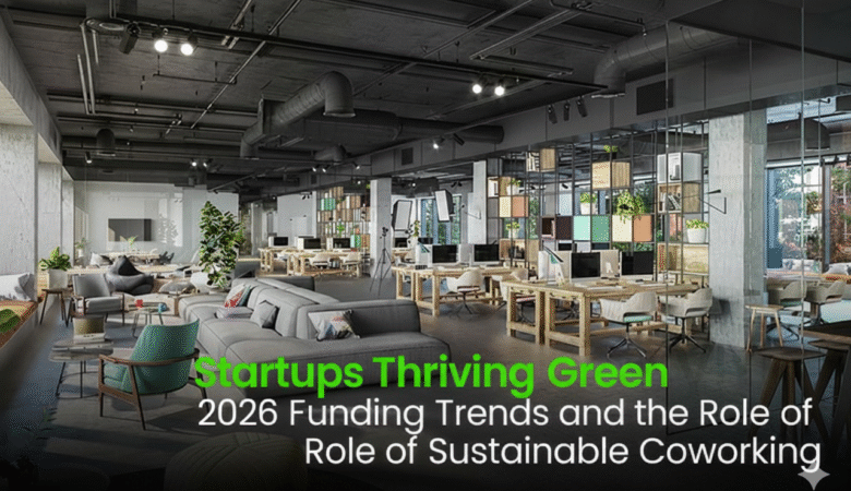 Startups Thriving Green: 2026 Funding Trends and the Role of Sustainable Coworking