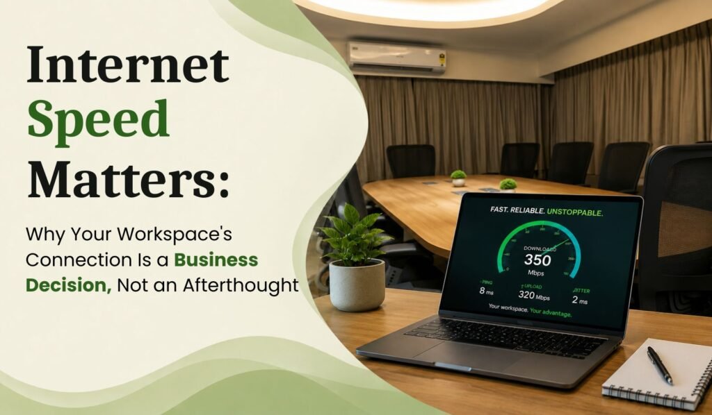 Internet Speed Matters: Why Your Workspace’s Connection Is a Business Decision, Not an Afterthought 