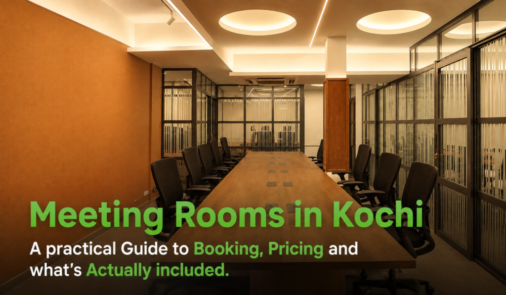 Meeting Rooms in Kochi: A Practical Guide to Booking, Pricing, and What’s Actually Included