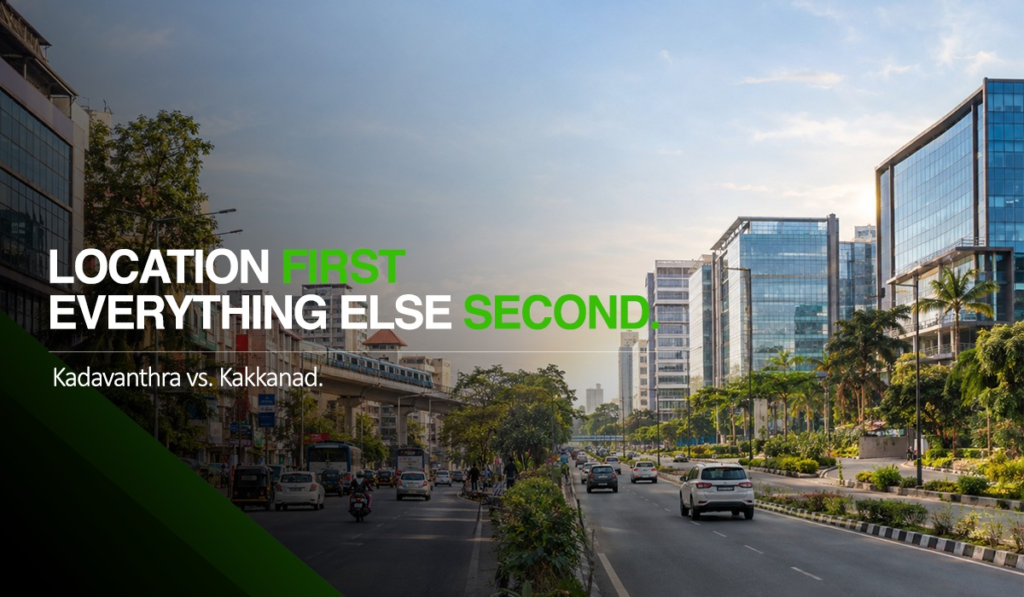 Kadavanthra or Kakkanad? Same City. Two Very Different Commutes.