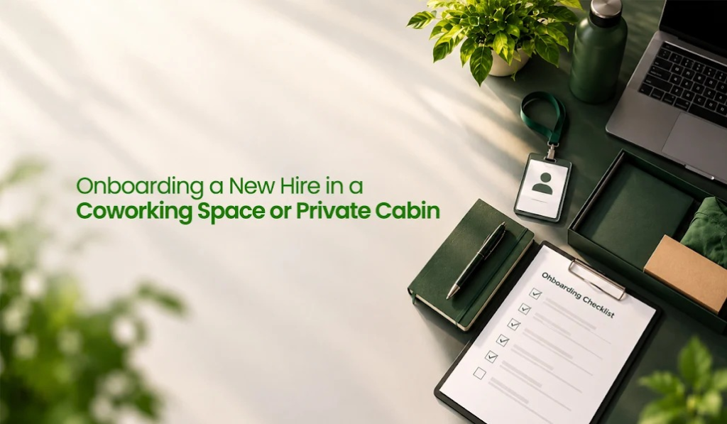 Onboarding a New Hire in a Coworking Space or Private Cabin: A Manager’s Guide